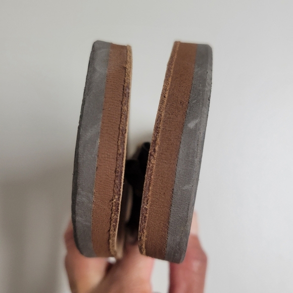 Rainbow Slingback Buckle Leather Sandals. - Picture 6 of 9